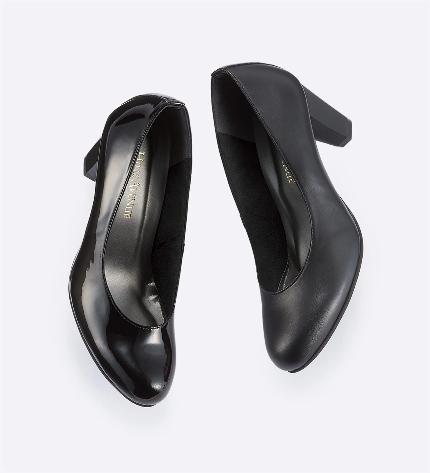 almond toe pumps