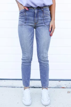 Always On My Mind Straight Leg Jeans