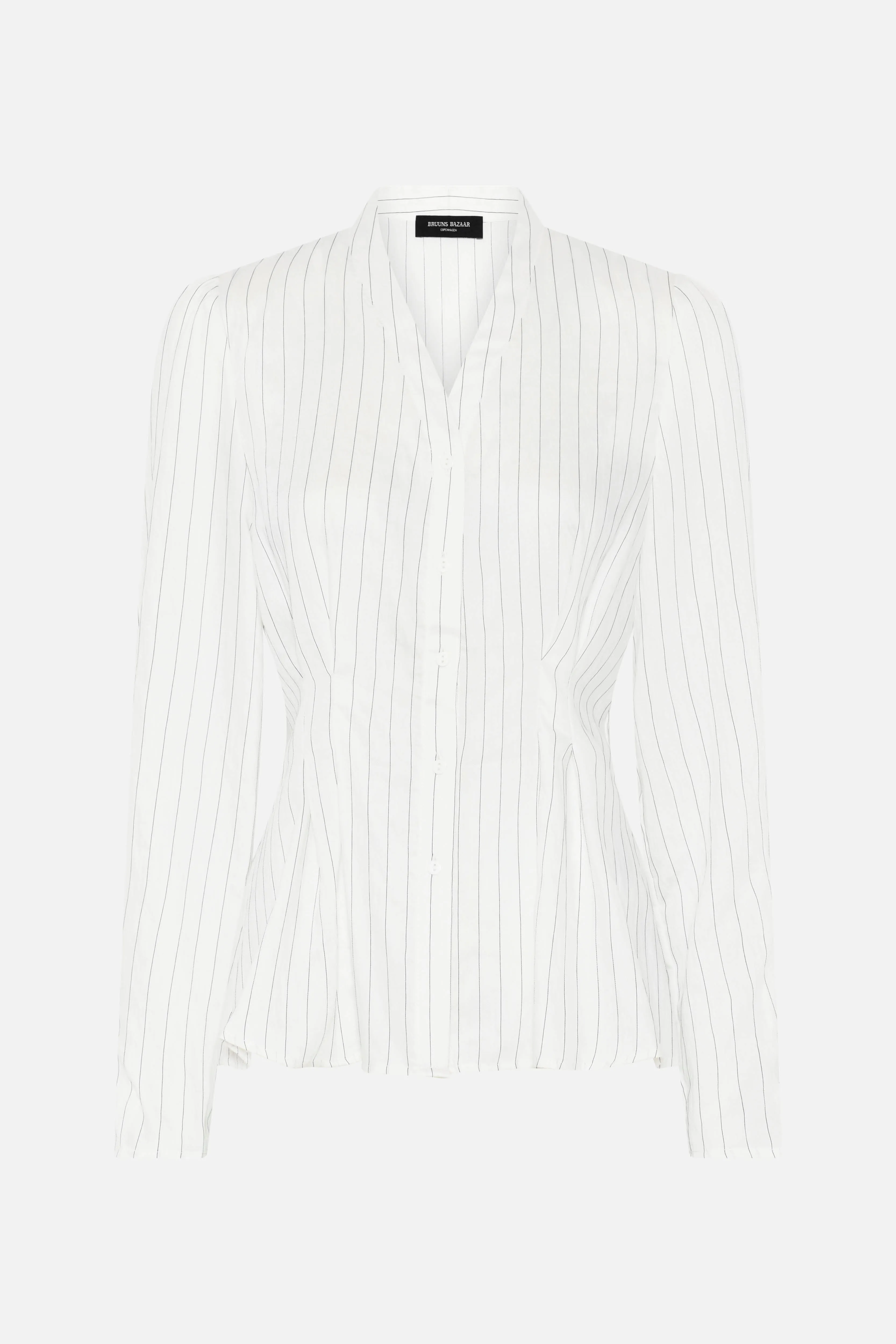 AmaranthBBZea skjorte - White stripe