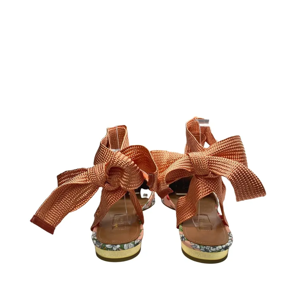 Aquazzura Love Tassle Flats in Pink
