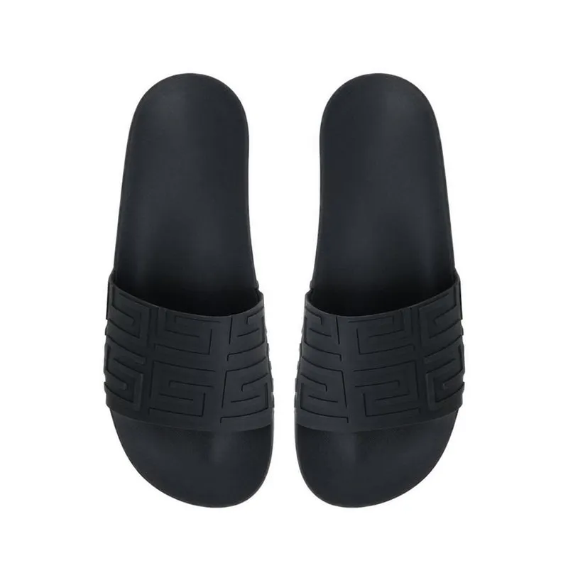 Atrani Flat Sandals - Black