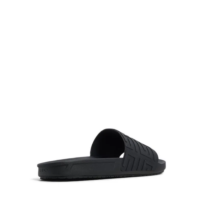 Atrani Flat Sandals - Black