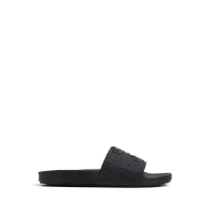 Atrani Flat Sandals - Black