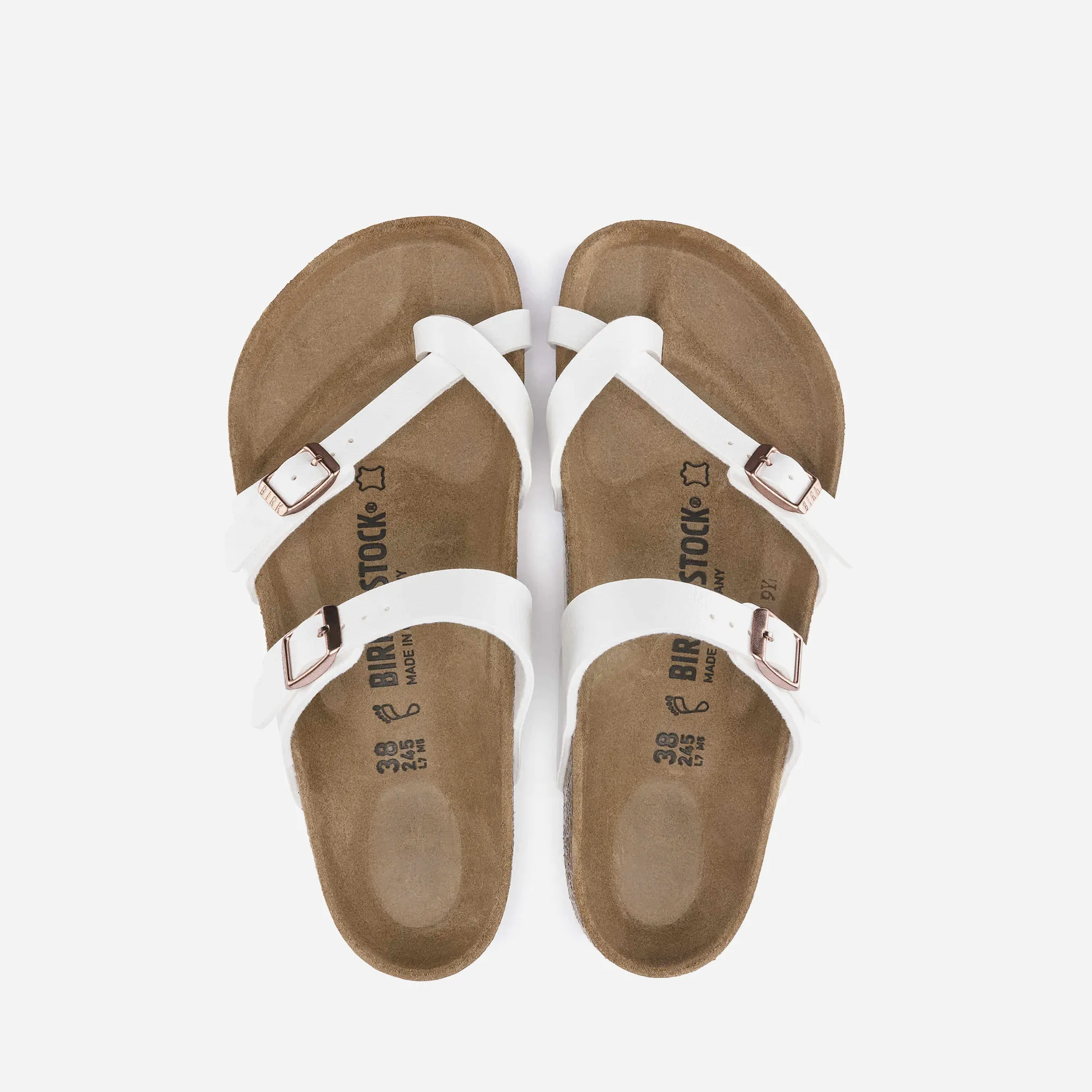 Birkenstock Mayari Birko-Flor  White White