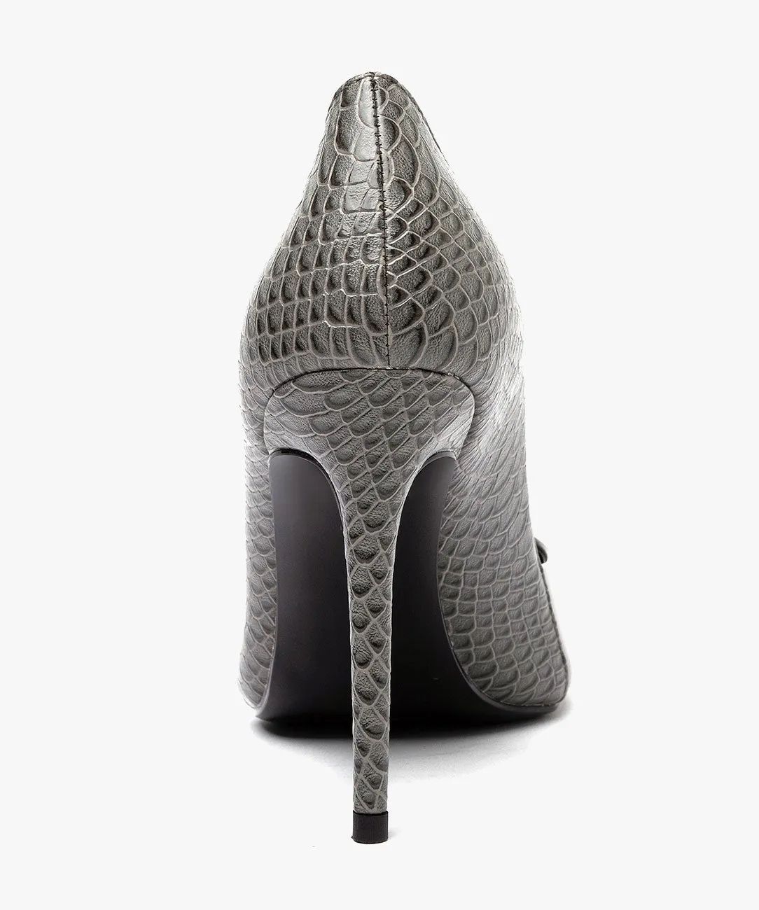 CASTAMERE Womens Leather Lining High Heels Pumps Pointed Toe Slip-on 10CM Shoes