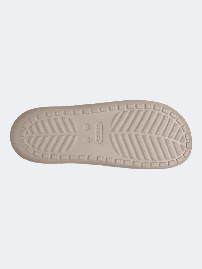 Crocs Classic V2 Unisex Lifestyle Slippers Taupe