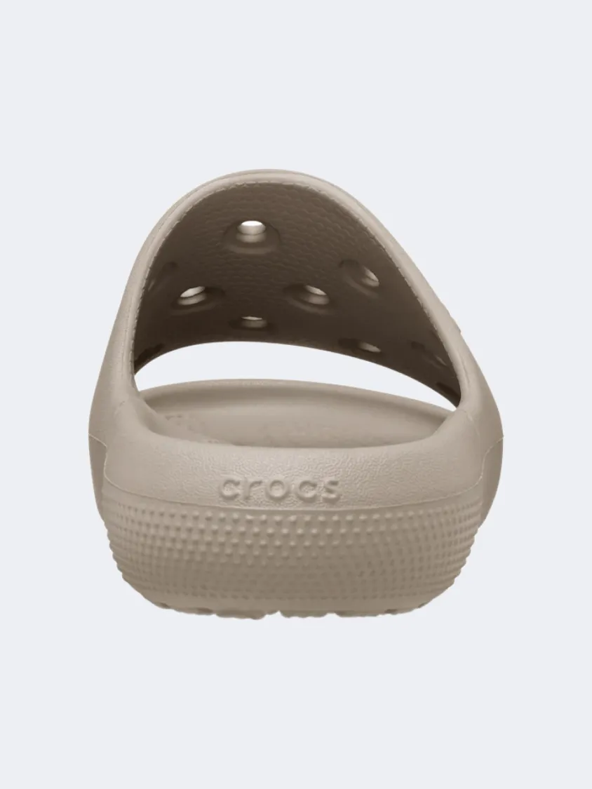 Crocs Classic V2 Unisex Lifestyle Slippers Taupe