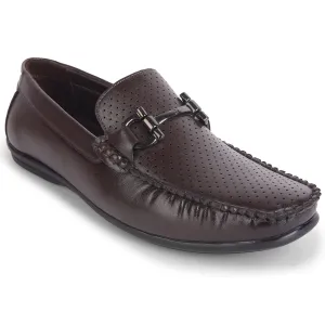 Fortune Brown Casual Loafers For Men HML-10E By Liberty