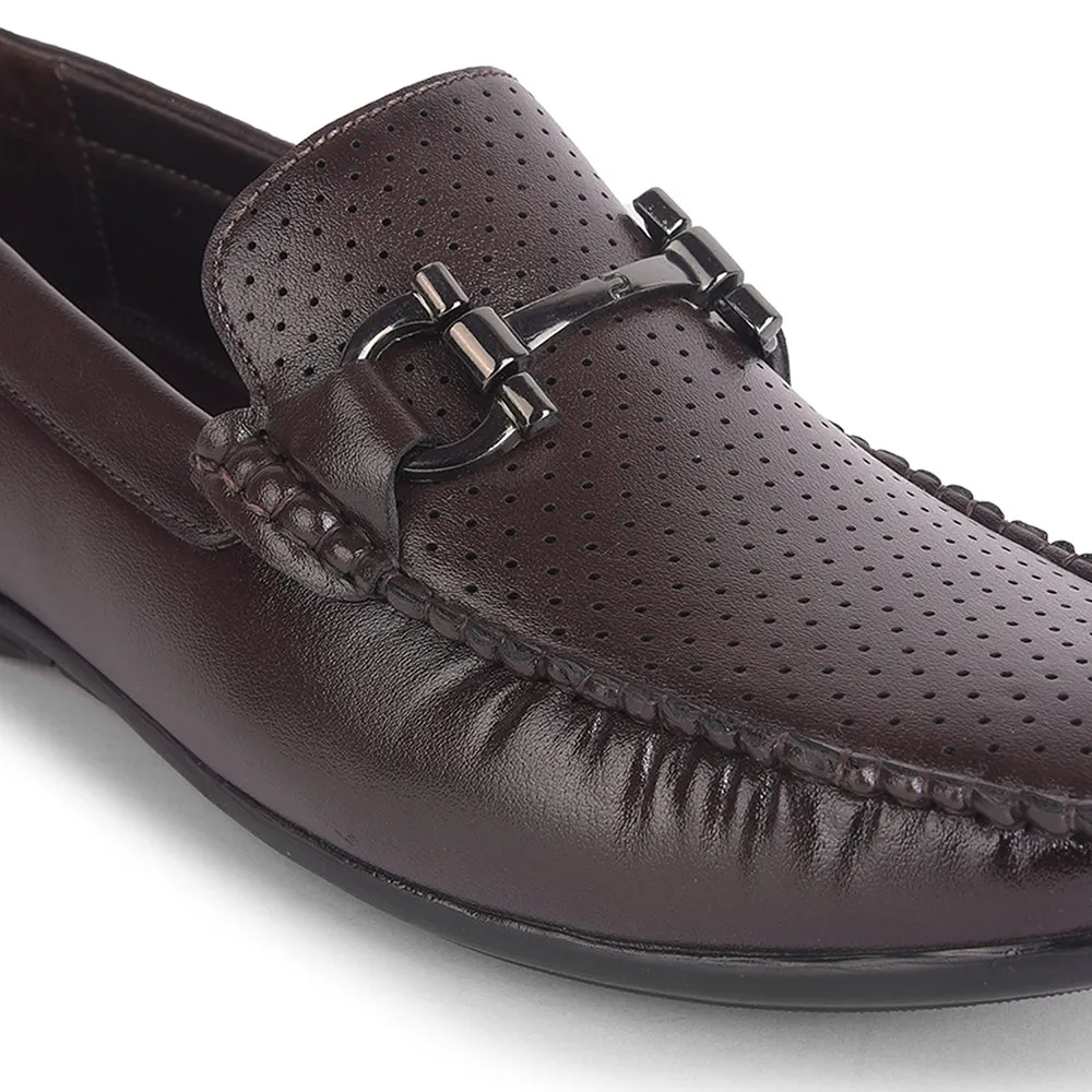 Fortune Brown Casual Loafers For Men HML-10E By Liberty