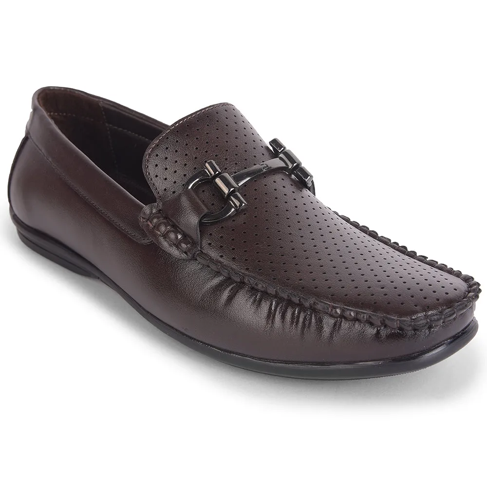 Fortune Brown Casual Loafers For Men HML-10E By Liberty