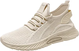 Generic Sneakers for Women Slip On Tennis Shoes Running Non Slip Walking Shoes Gym Workout Breathable Fashion Sneakers