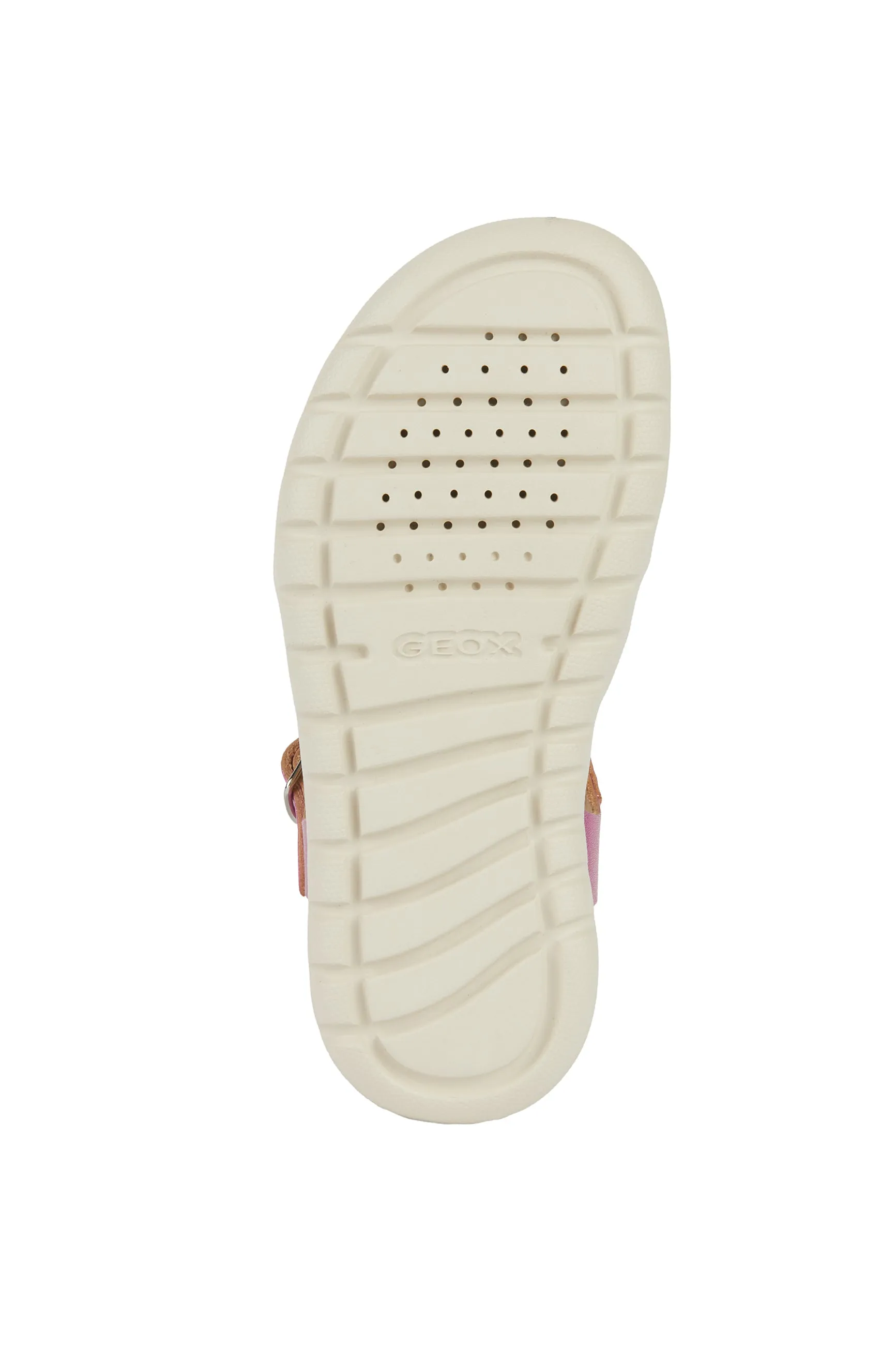 Geox Soleima | Fuchsia Kids Leather Sandals