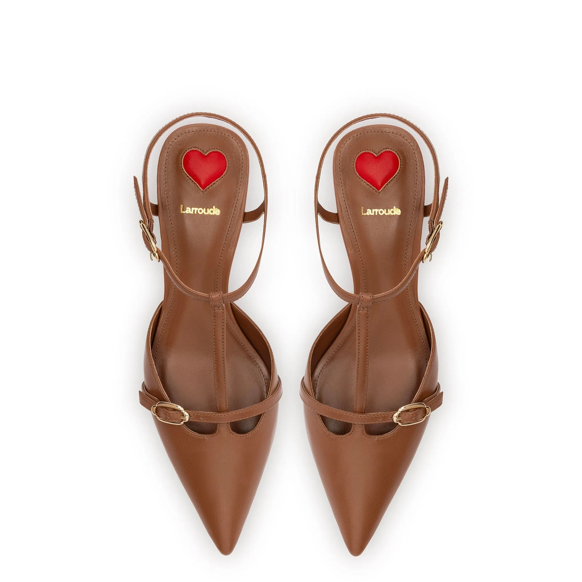 Grace Pump In Caramel Leather