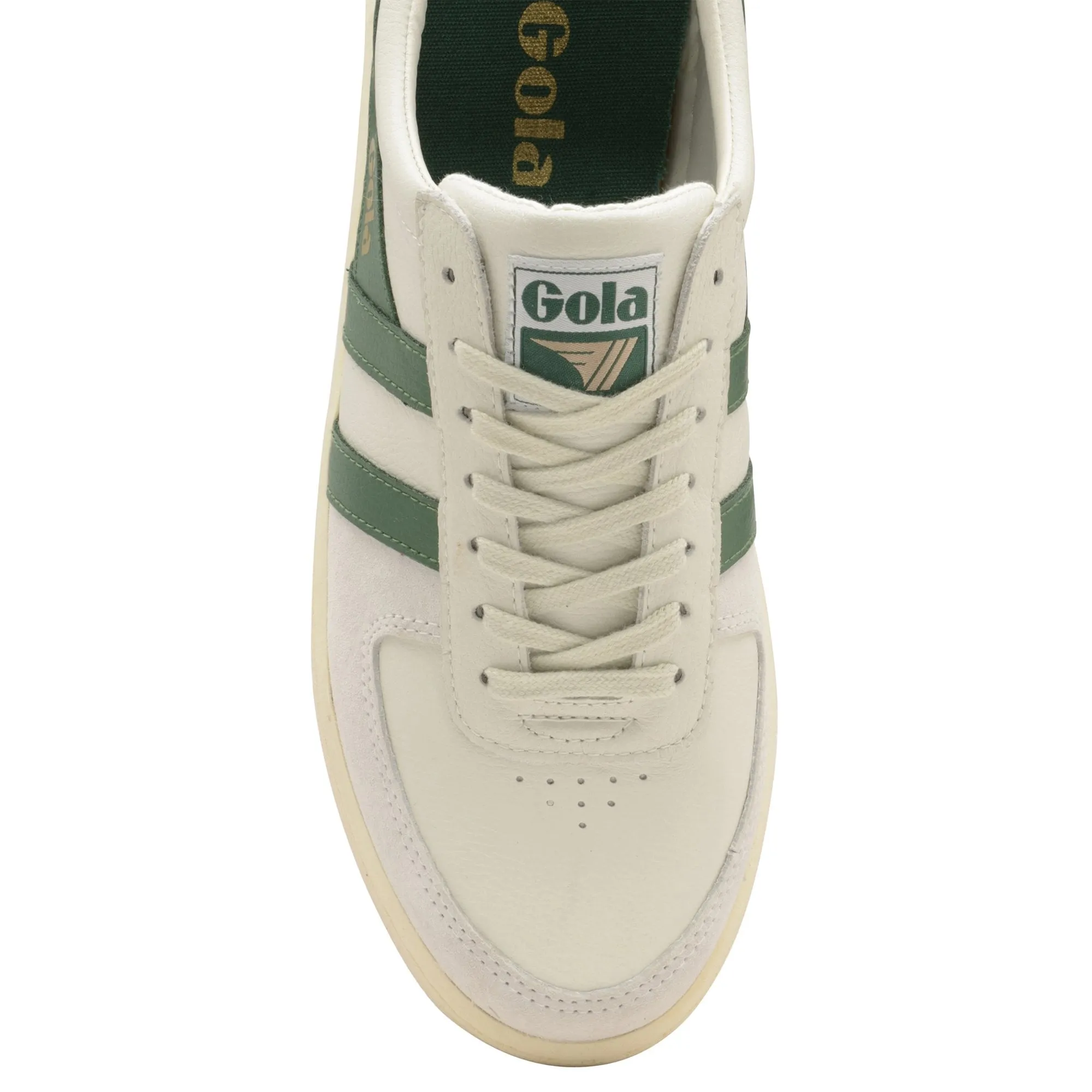 Grandslam Trainer (Off White   Green   Black)