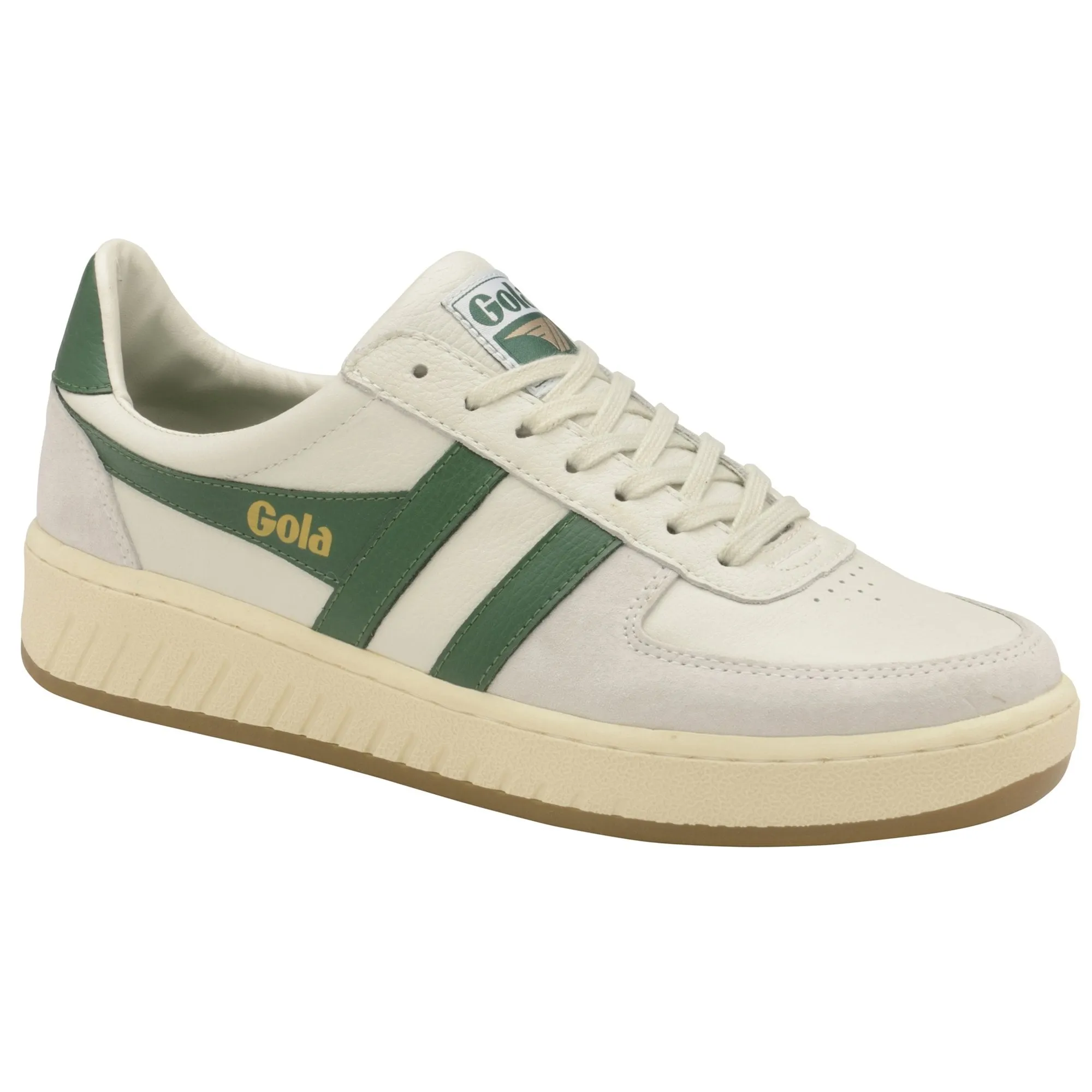 Grandslam Trainer (Off White   Green   Black)