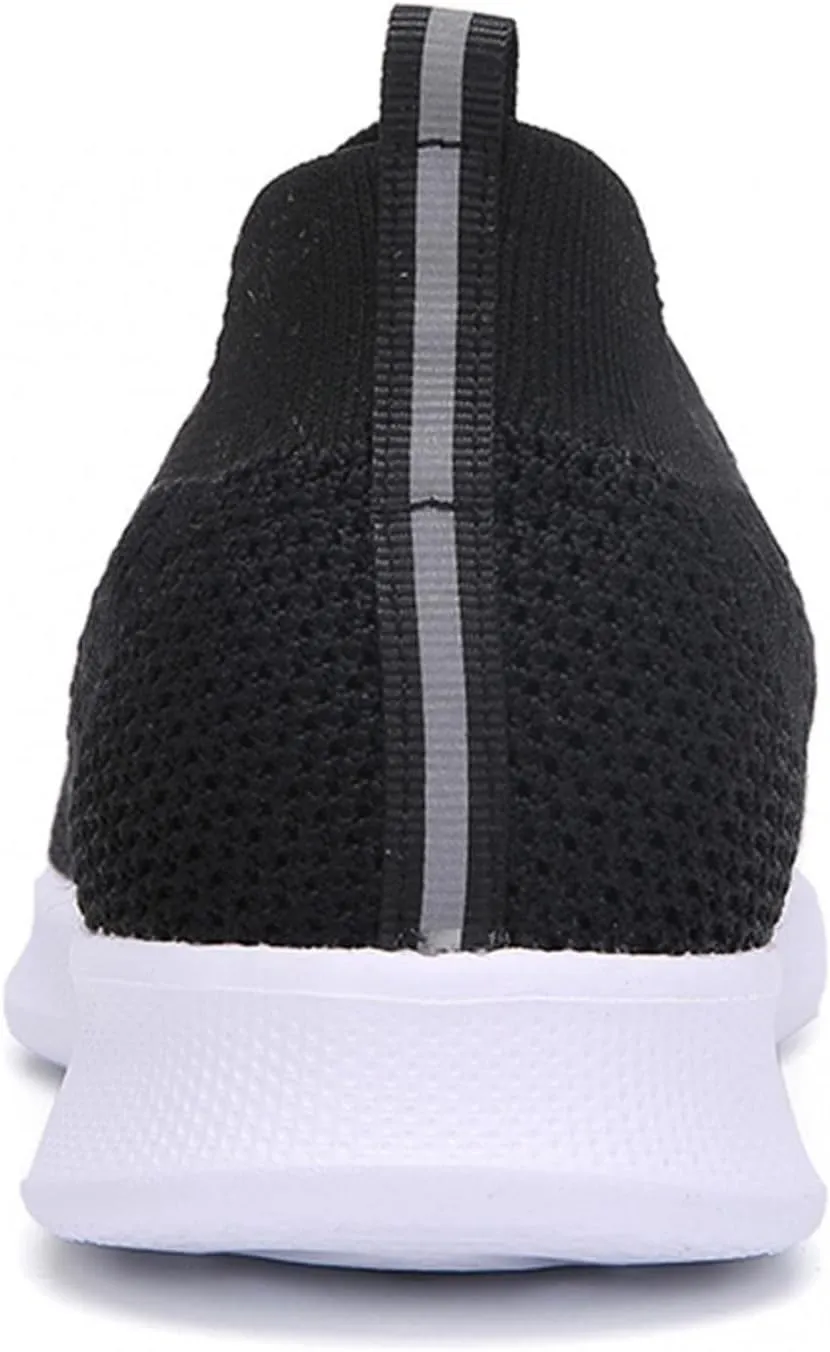 Hbeylia Walking Running Tennis Hiking Shoes for Women Men Fashion Slip On Sneakers Lightweight Comfortable Mesh Breathable Non Slip Athletic Workout Gym Sneakers Couples Work Nurse Shoes