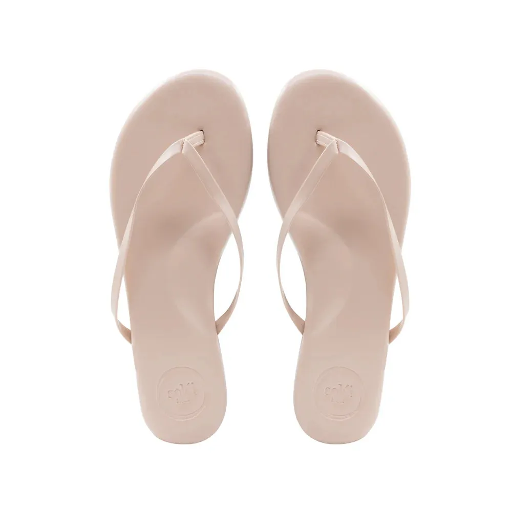 Indie Classic Thin Strap Sandal Latte