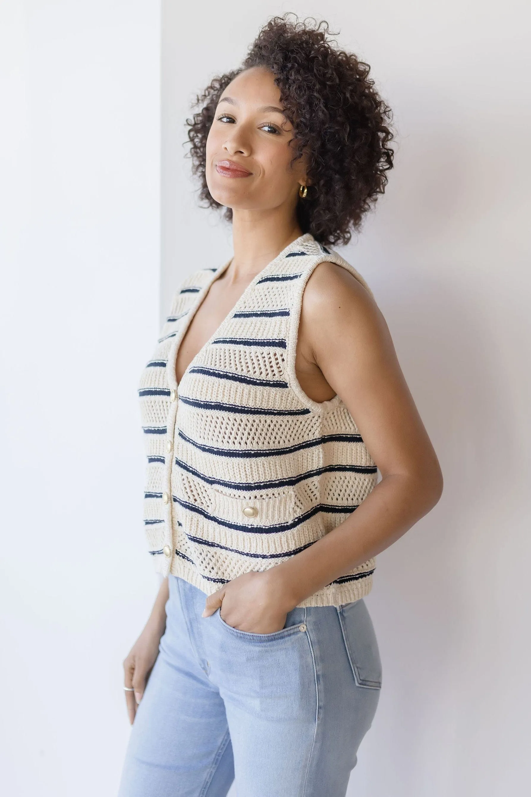 Marlowe Crochet Vest