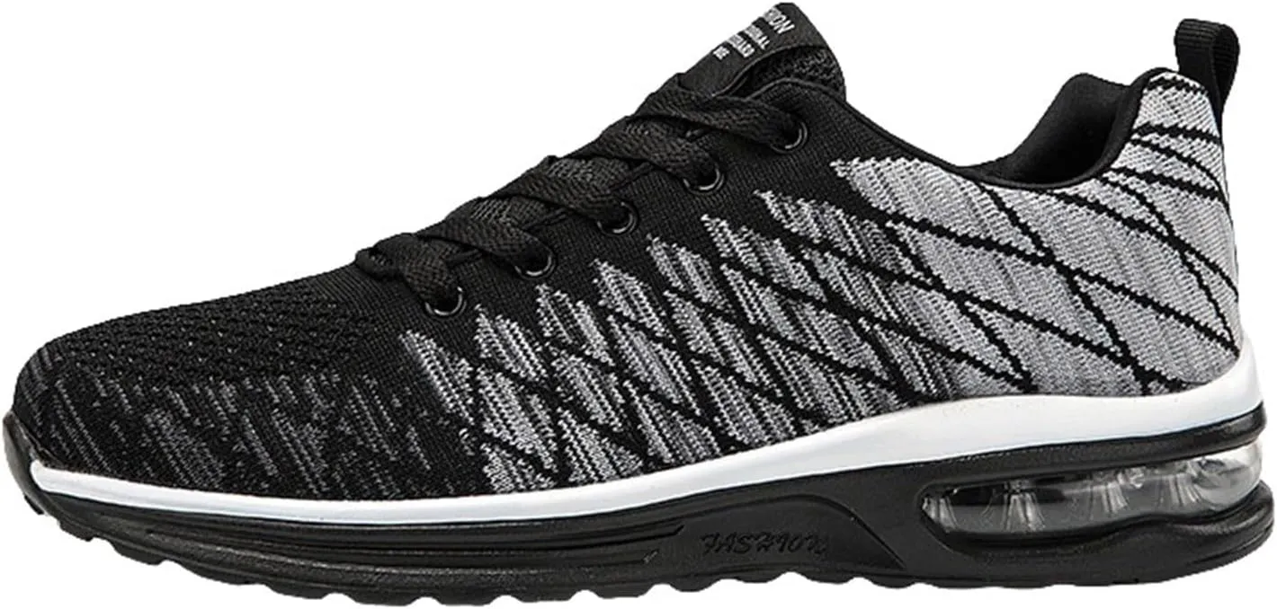 Men's Arch Support Insole Shoes Breathable Casual Comfortable Walking Sneaker Lightweight Elderly Slip on Shoes