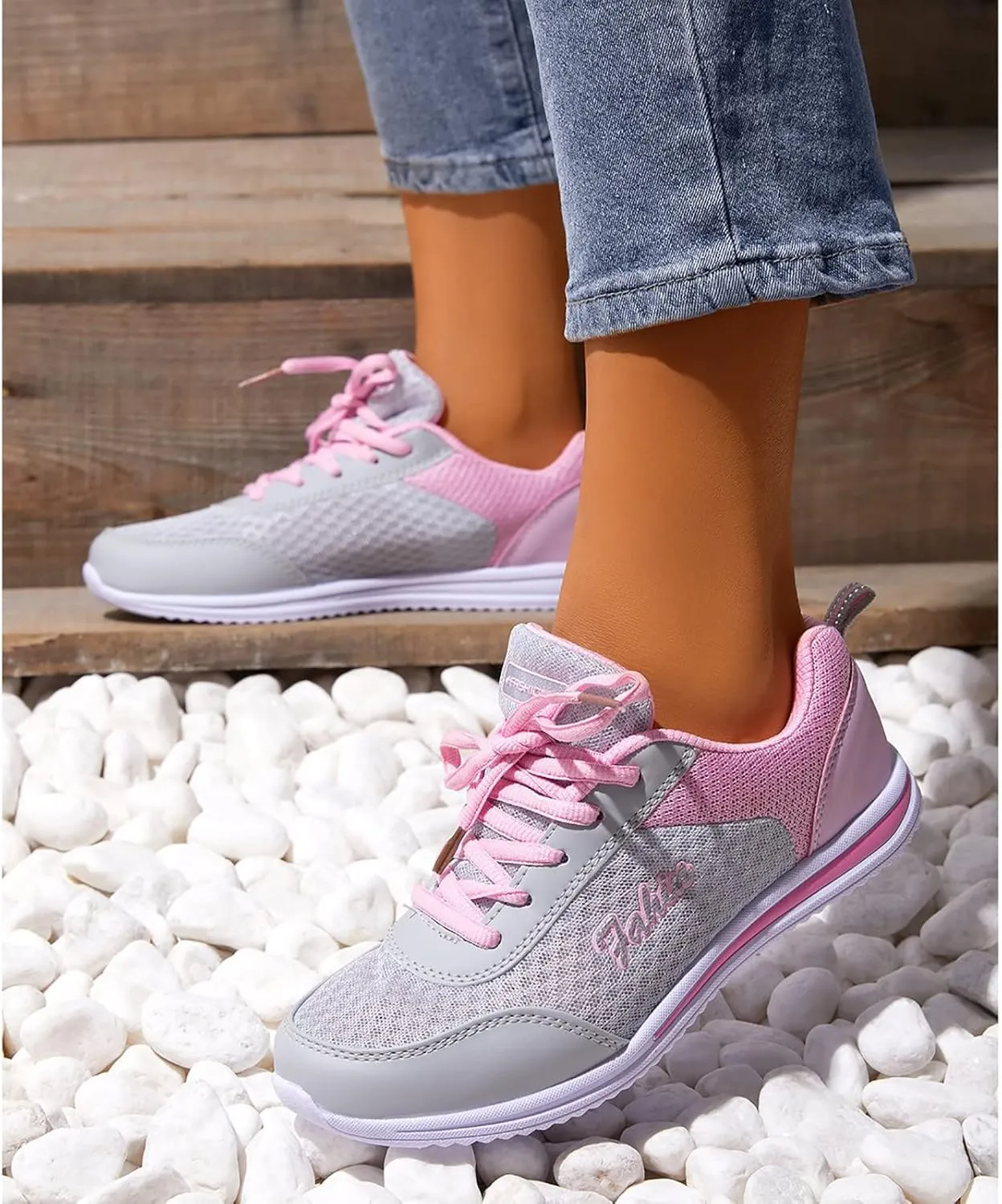 Men's Casual Dress Sneakers Oxfords Business Mesh Breathable Non Slip Work Shoes Women Breathable Business Casual Shoes High Top Sneakers White Tennis Shoe Trainers Shoe