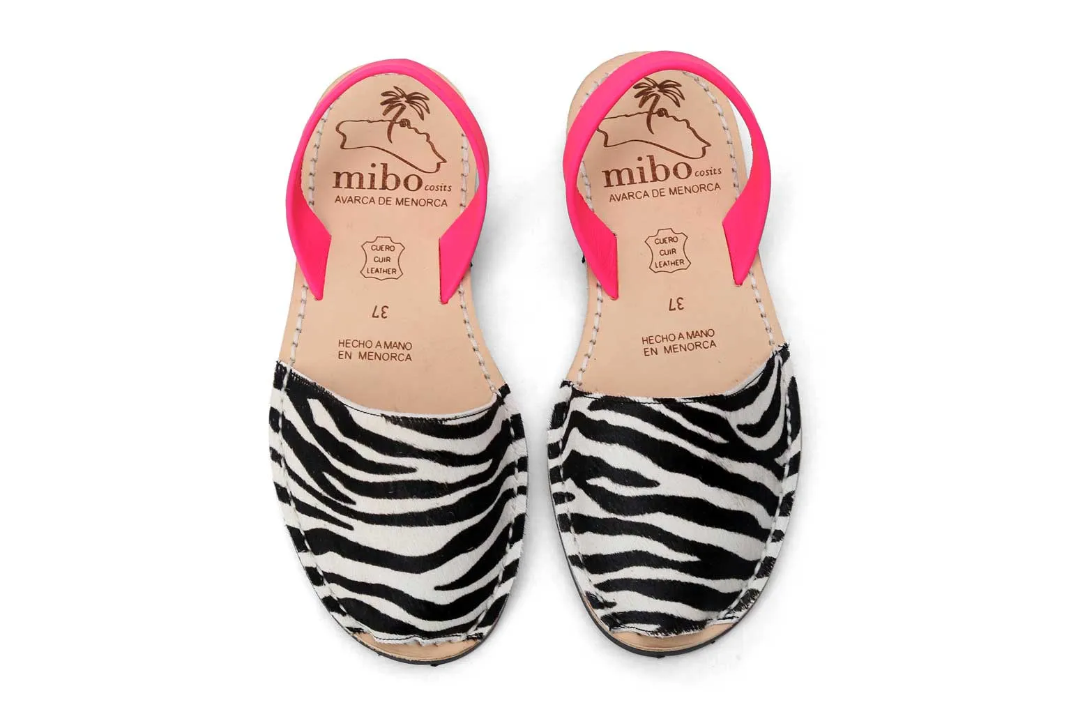 Mibo Zebra Pink Neon Avarcas