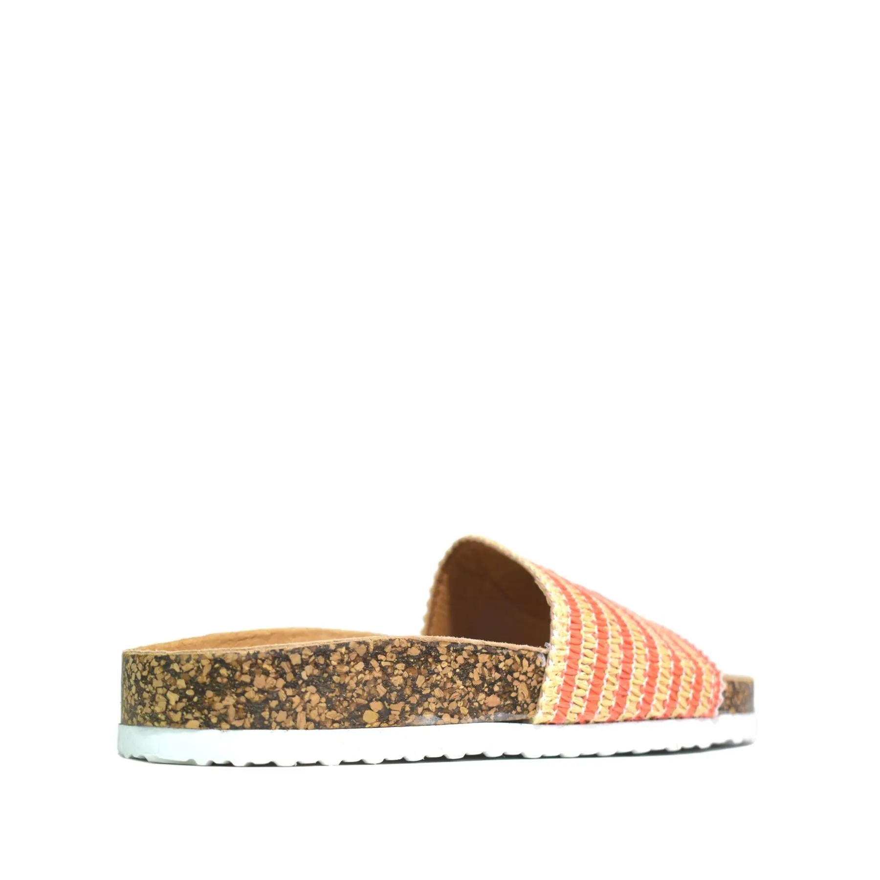 Open Toe Slider Orange