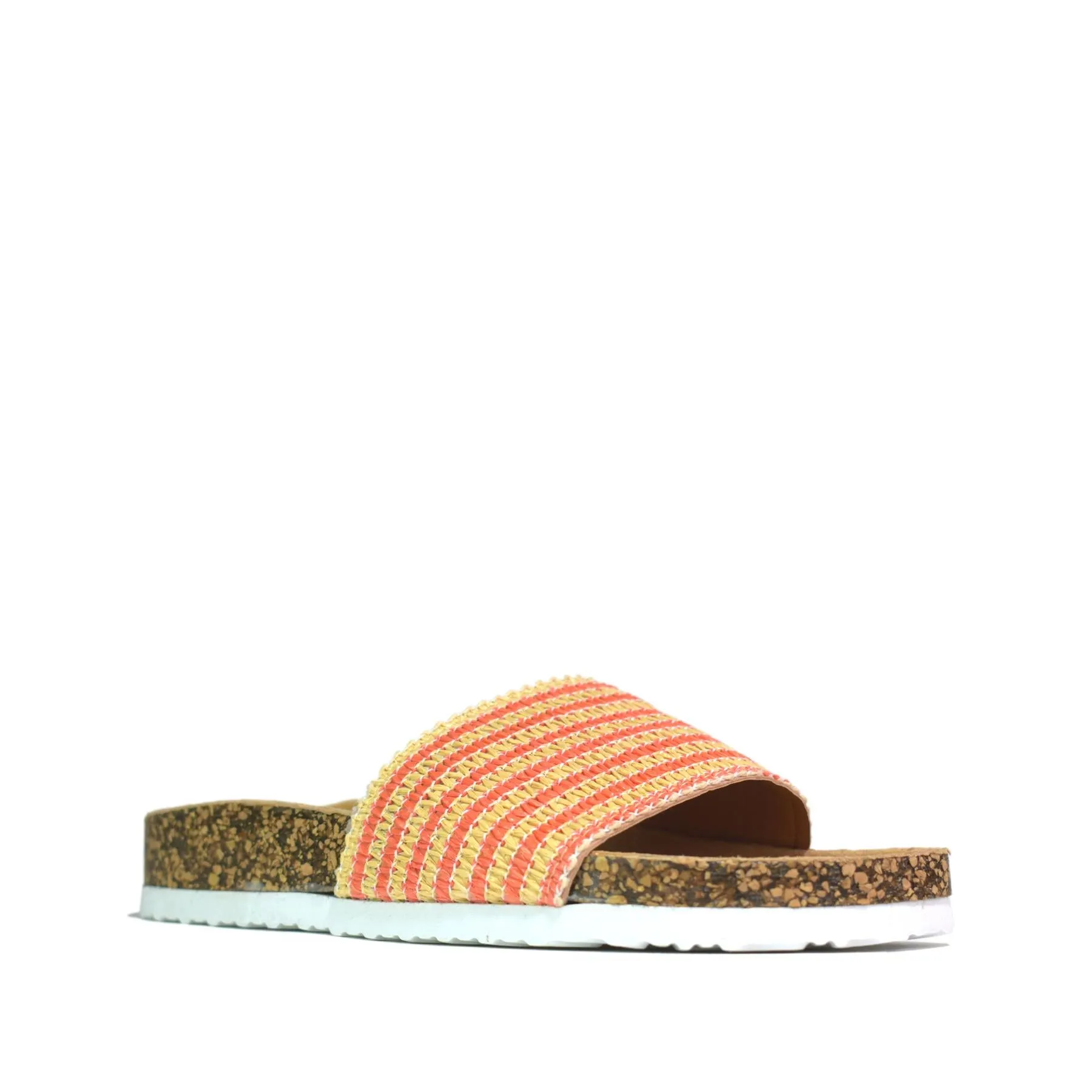 Open Toe Slider Orange
