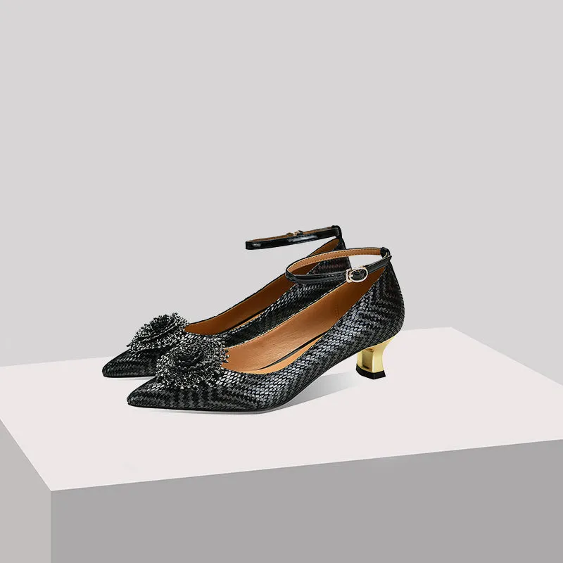 Opulessa Serpatura Wedding Pumps