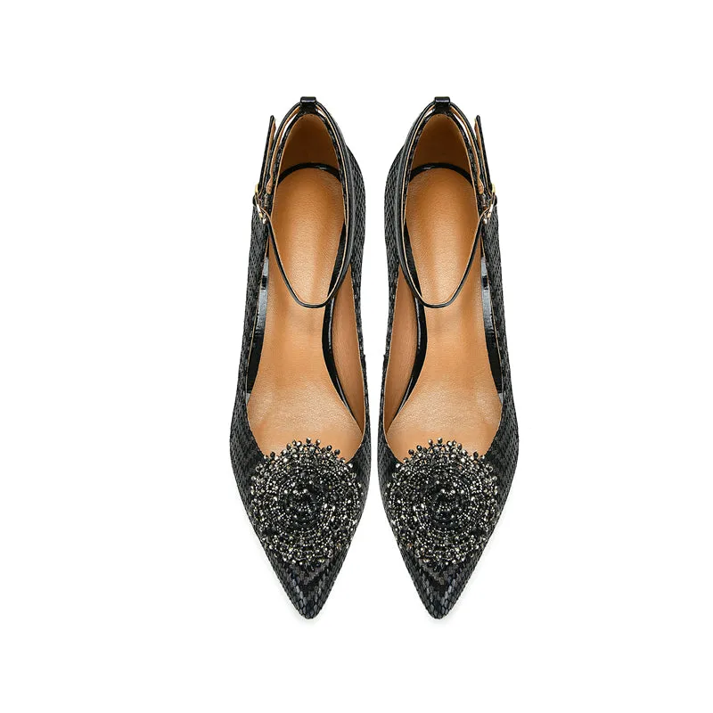 Opulessa Serpatura Wedding Pumps