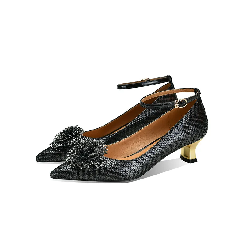 Opulessa Serpatura Wedding Pumps