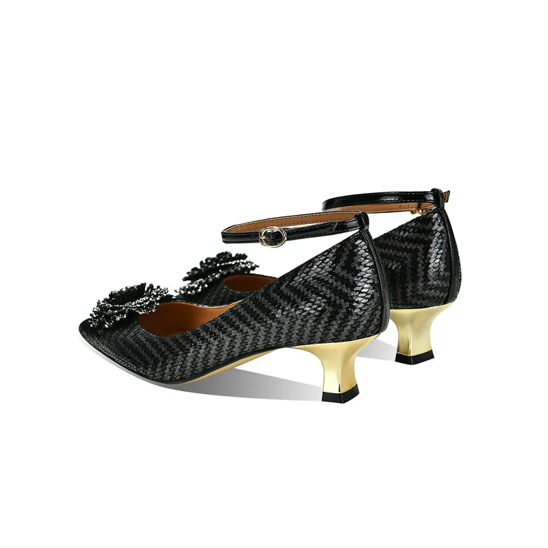 Opulessa Serpatura Wedding Pumps