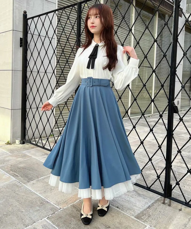 Pannier Circular Skirt / an another angelus [53BG03p004].