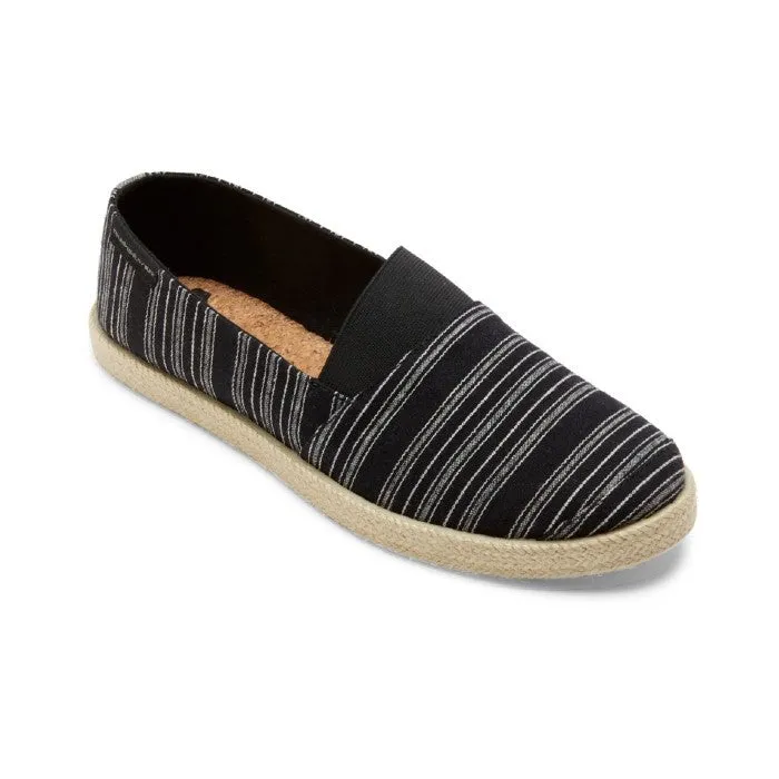 QUIKSILVER ESPADRILLED SCHOENEN - BLACK 1