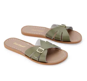 Salt Water Classic Slide Olive- Women