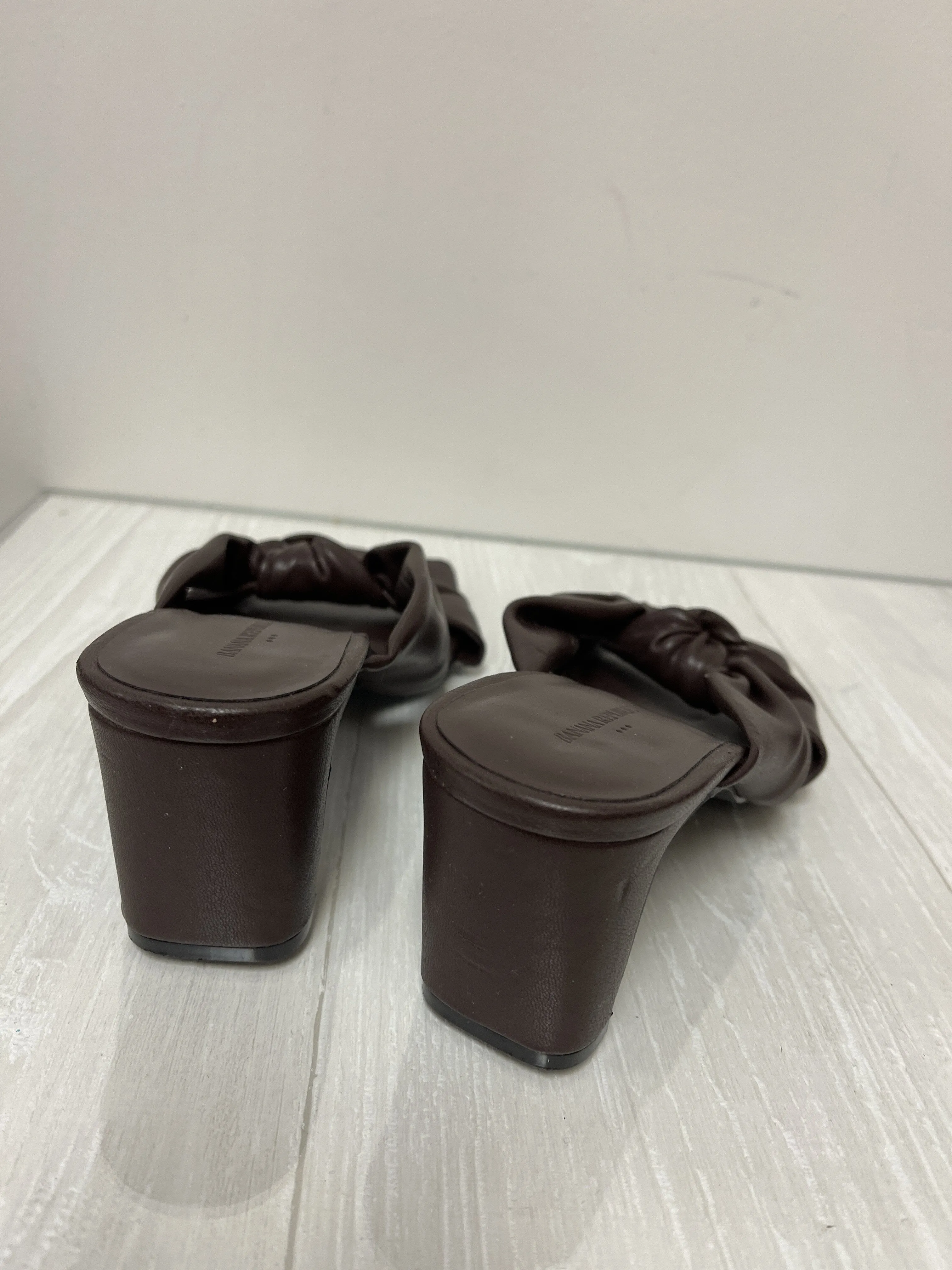 Sandals Heels Block By Banana Republic  Size: 7
