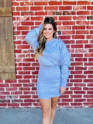 Silver Lining Hoodie Dress