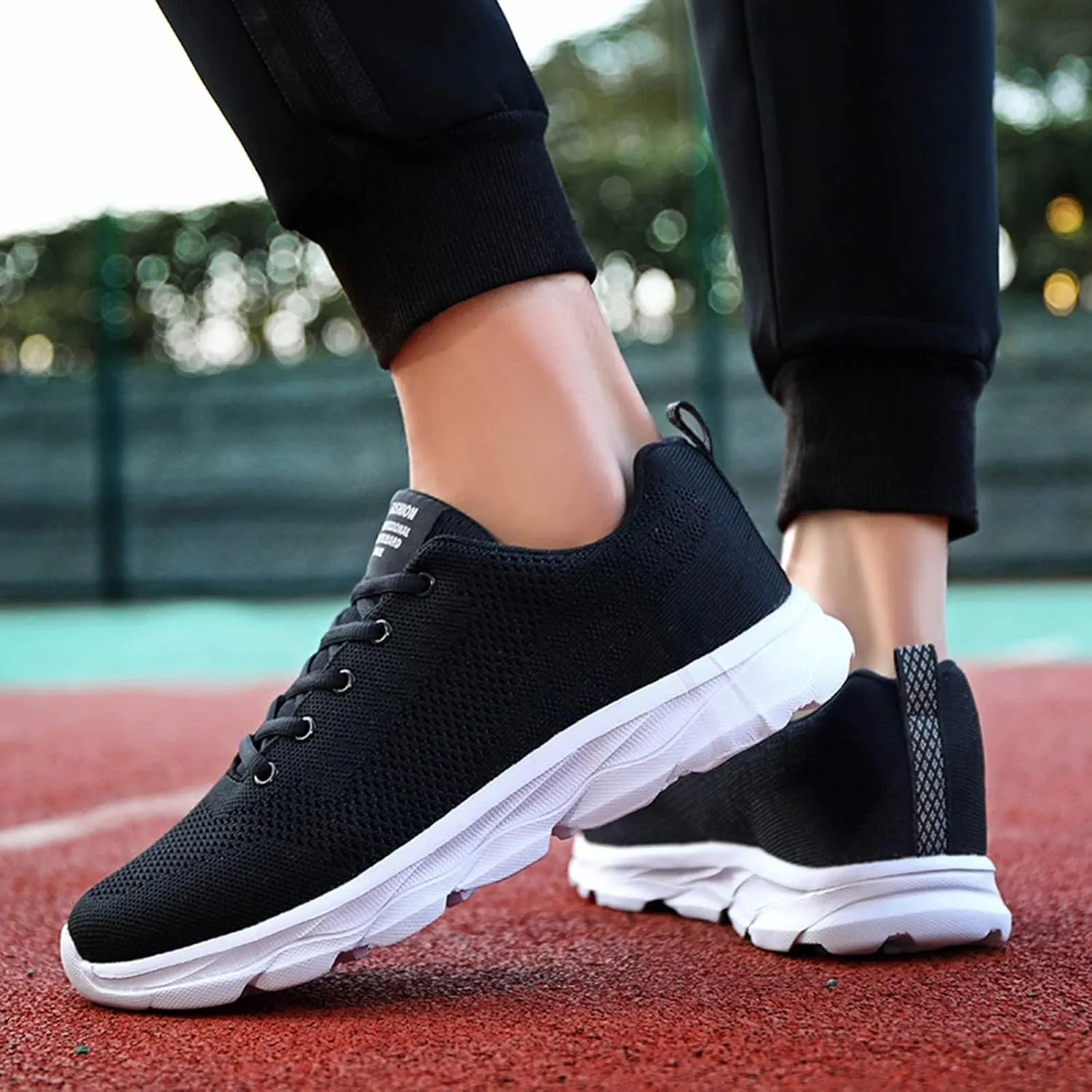 Sneakers for Women Walking Shoes Non Slip Lace Up Running Shoes for Men Mesh Casual Shoes for Fall Fashion Sneakers Waterproof Tennis Shoe Trainers Shoe