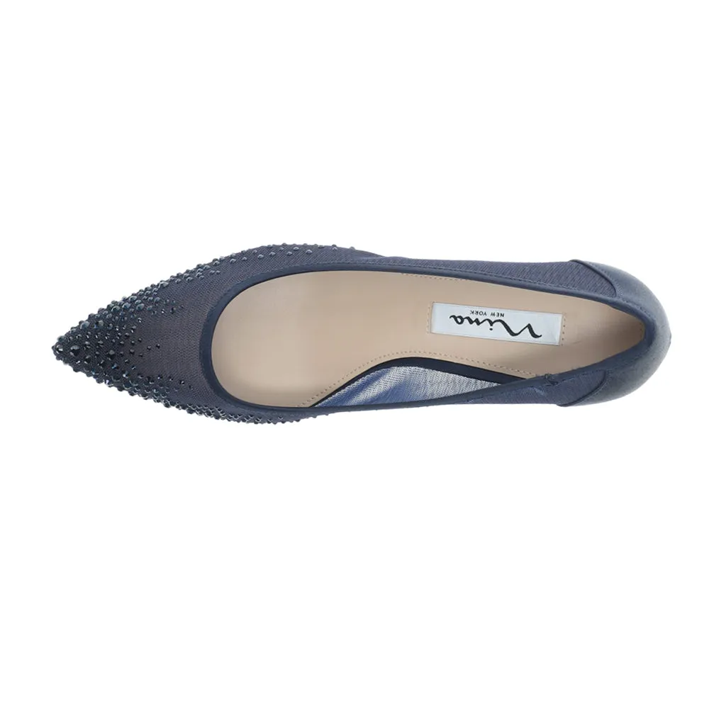 Sofie Rhinestone Pointed Toe Pumps