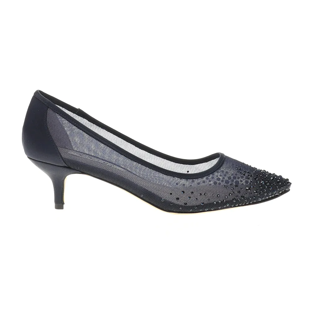 Sofie Rhinestone Pointed Toe Pumps