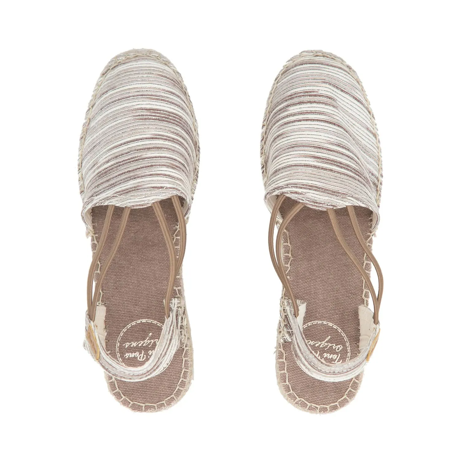 Textile Wedge Espadrille for Women - Tania-ZR