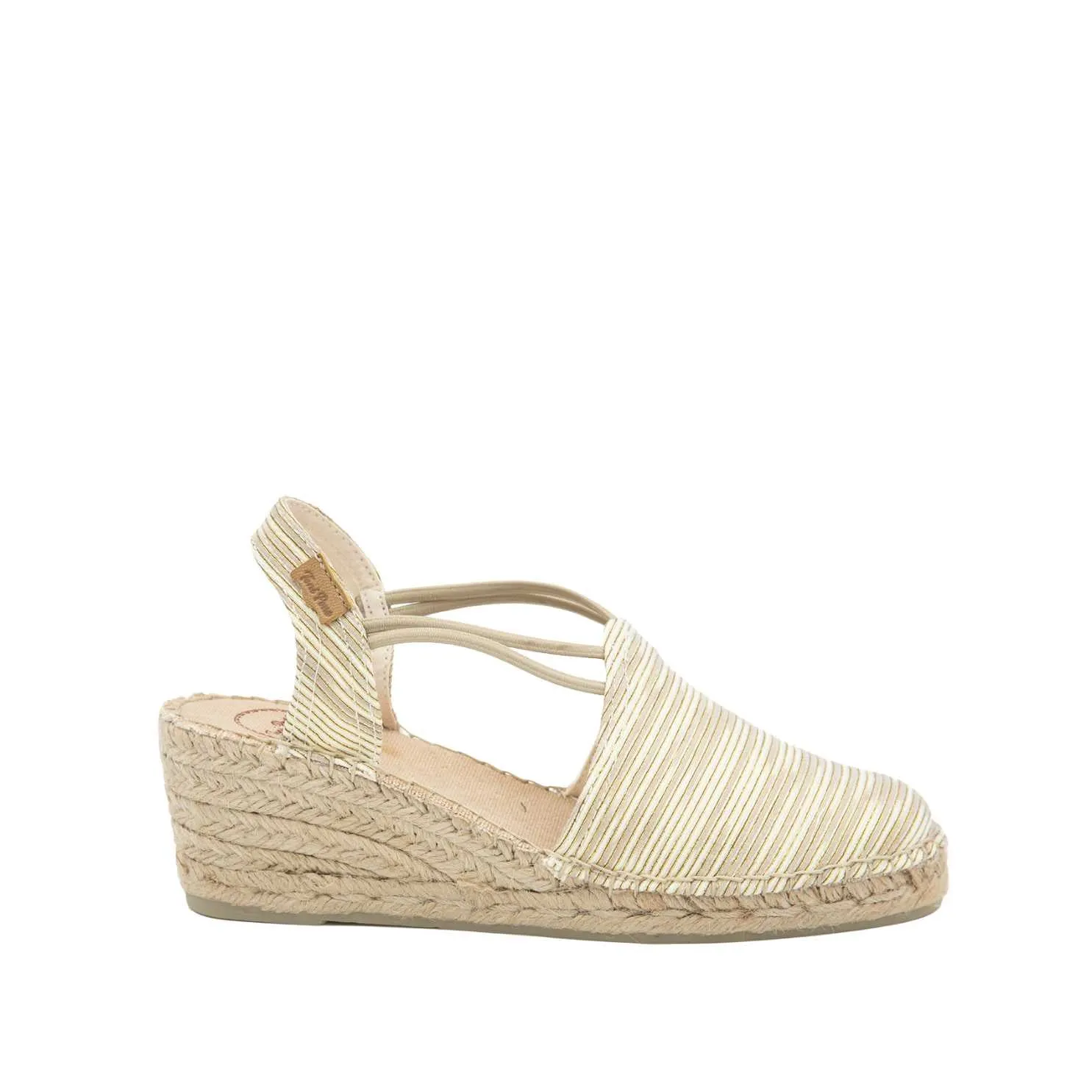 Textile Wedge Espadrille for Women - Tania-ZR