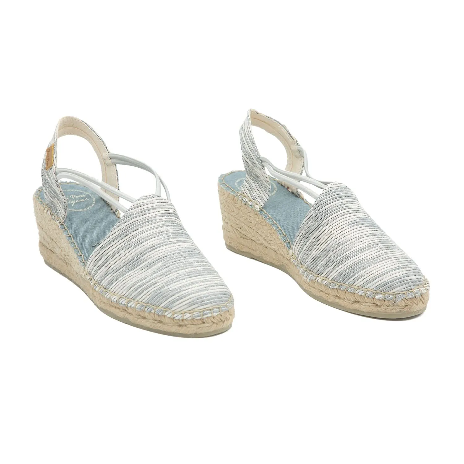 Textile Wedge Espadrille for Women - Tania-ZR