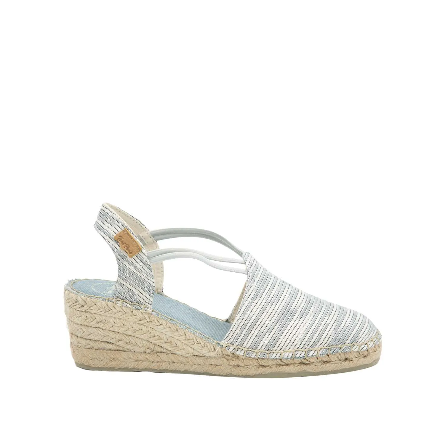 Textile Wedge Espadrille for Women - Tania-ZR