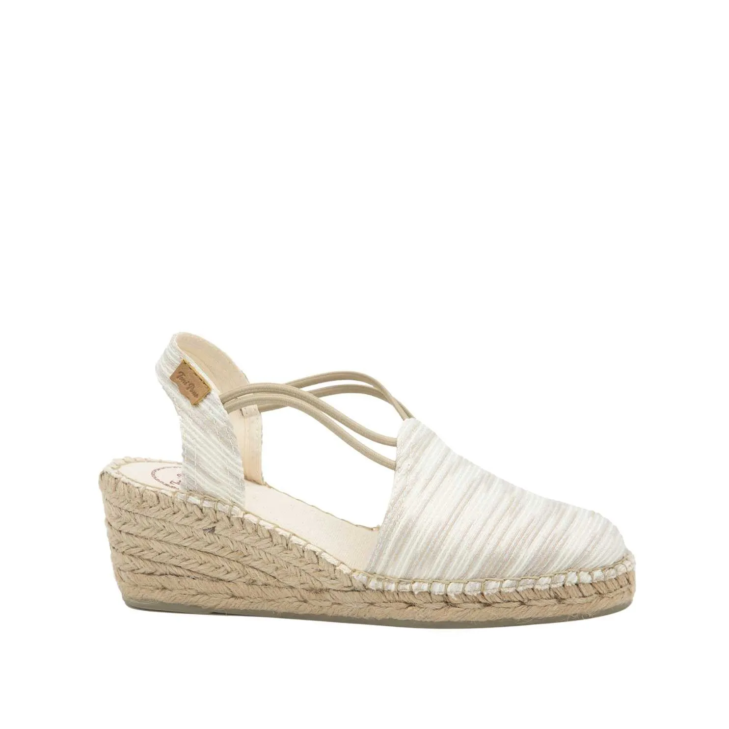 Textile Wedge Espadrille for Women - Tania-ZR