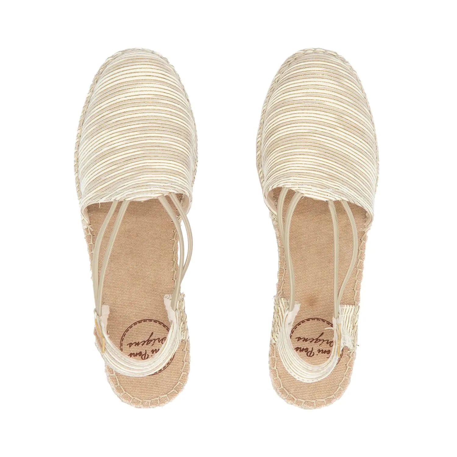 Textile Wedge Espadrille for Women - Tania-ZR