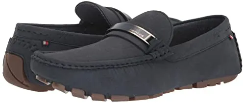 Tommy Hilfiger Men's Ayele Loafer, Light Navy 420, 8.5M