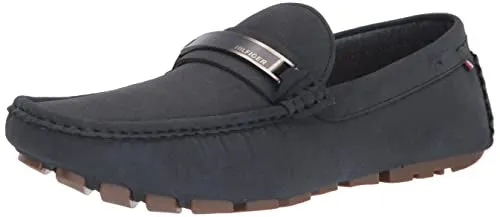 Tommy Hilfiger Men's Ayele Loafer, Light Navy 420, 8.5M
