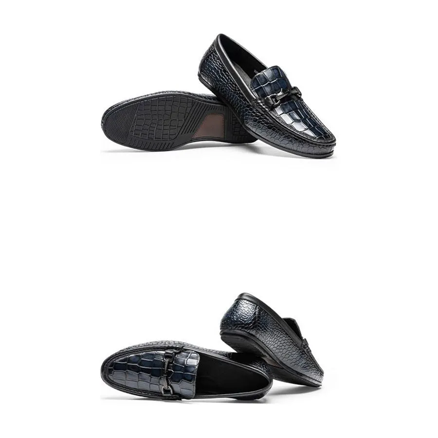 Veltique Luxe Croctex Loafers