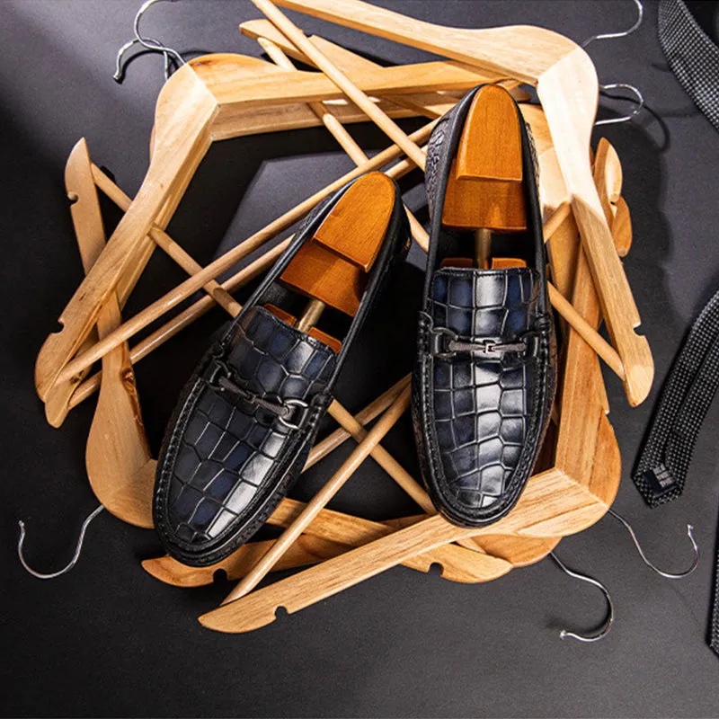 Veltique Luxe Croctex Loafers