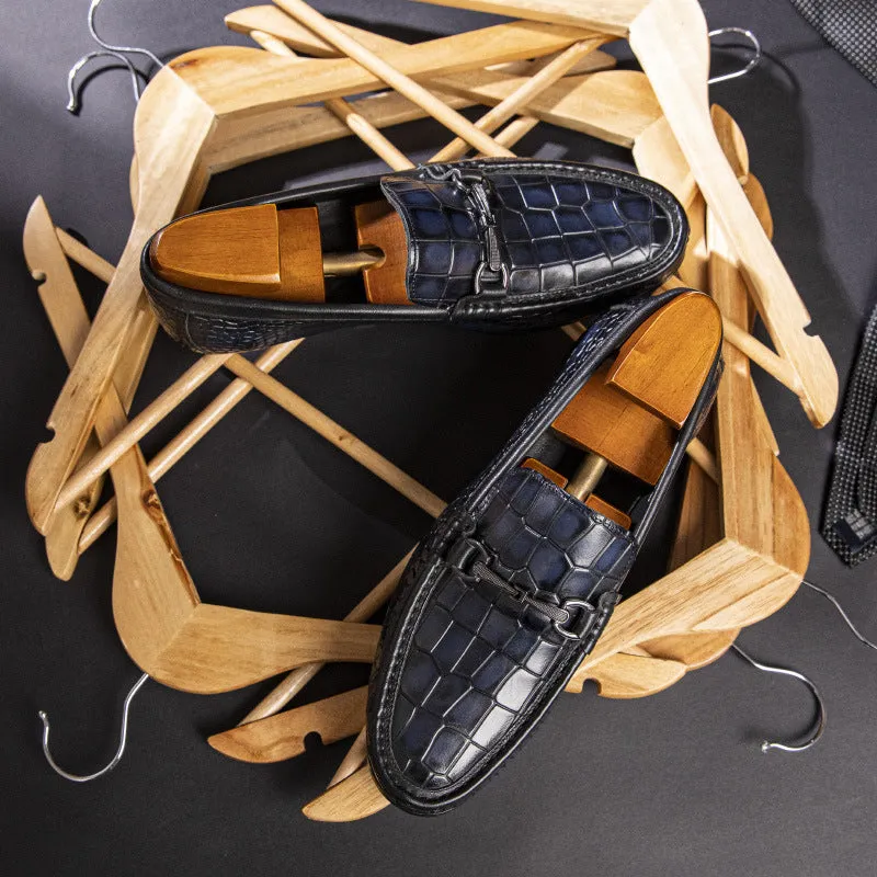 Veltique Luxe Croctex Loafers